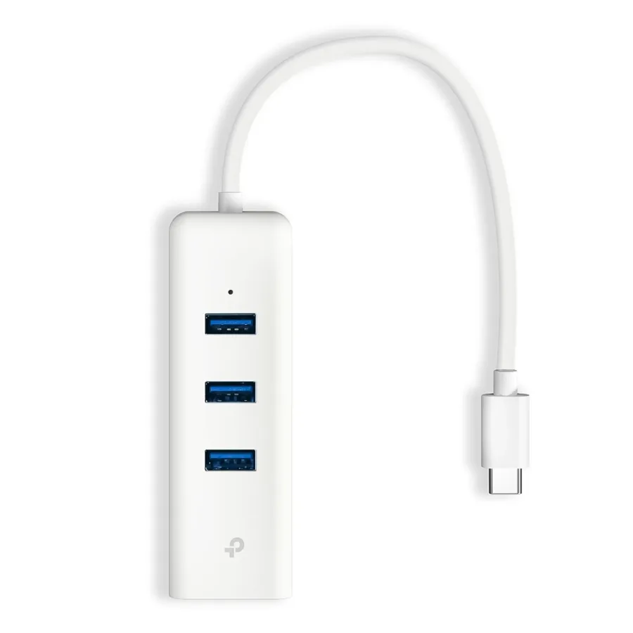 Adaptador Hub TP-Link UE330C Ethernet Gigabit USB 3.0 - Blanco