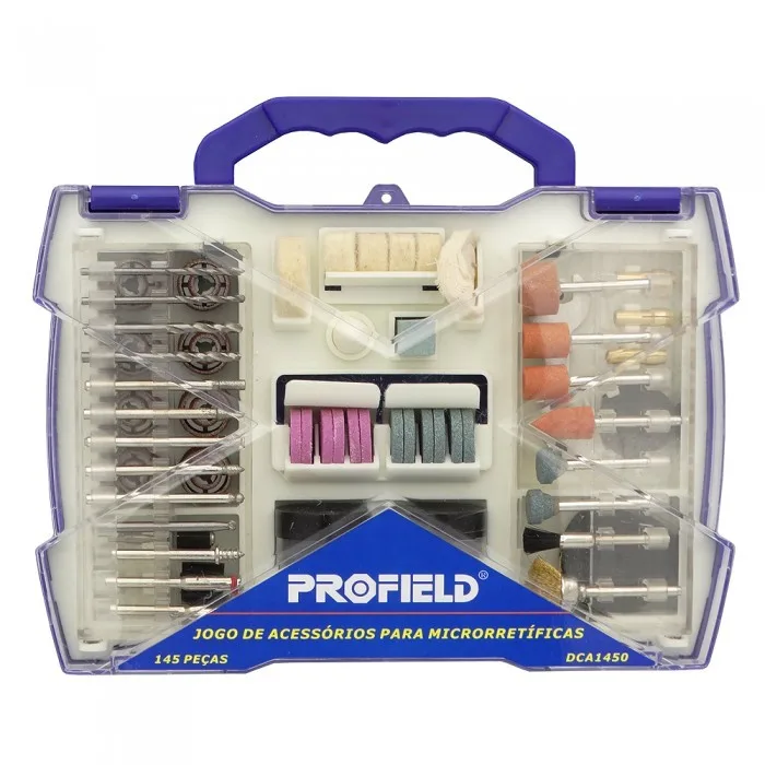 Kit de accesorios para rectificadora 145 piezas