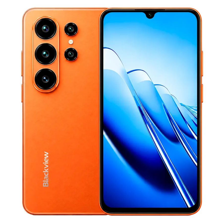 Smartphone Blackview Wave 10 256GB 8GB RAM Dual SIM Pantalla 6.88" - Naranja